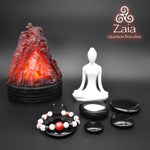 Brazalete de Red Rutilo y Obsidiana