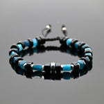 Brazalete de Obsidiana y Apatita
