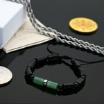 Brazalete de Jade y Obsidiana