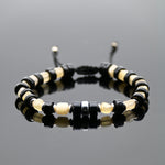 Brazalete de Obsidiana Citrino Amarillo