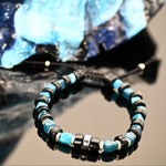 Brazalete de Obsidiana y Apatita