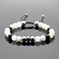 Brazalete de hematita con rutilo