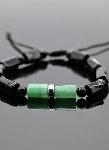 Brazalete de Jade y Obsidiana