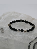 Brazalete de Obsidiana y Rutilo
