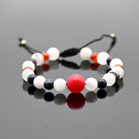 Brazalete de Red Rutilo y Obsidiana